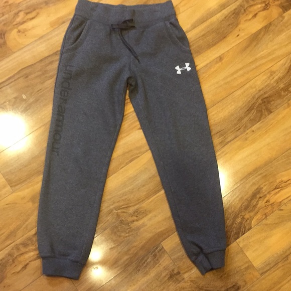 youth large under armour sweatpants